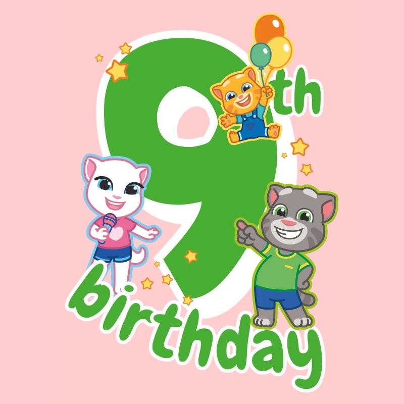 Talking Tom & Friends 9 ° compleanno