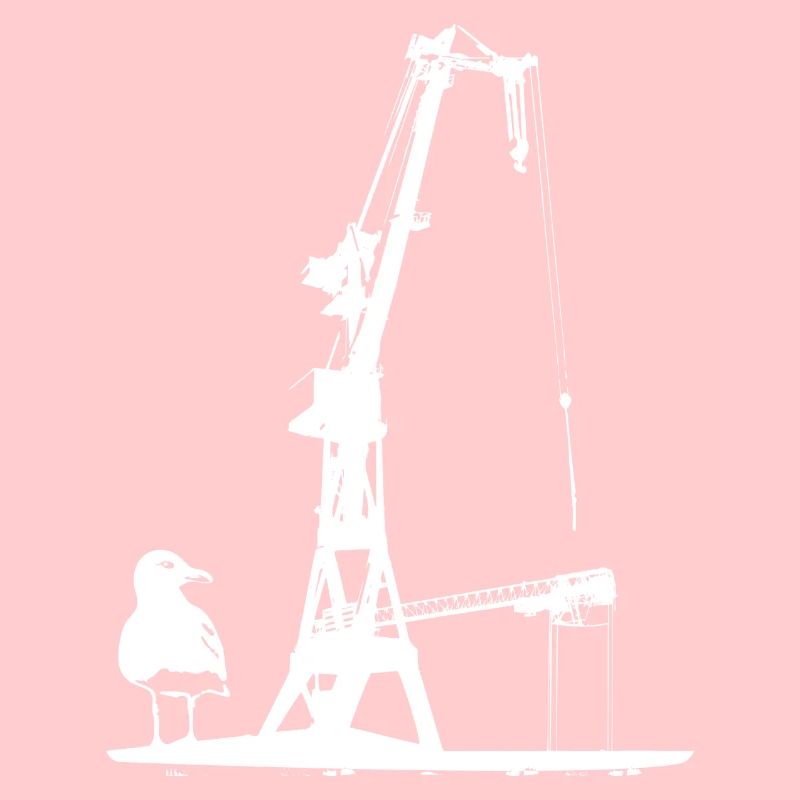 Hafenkran Werft Schiffsbau Dock Hamburg Möwe