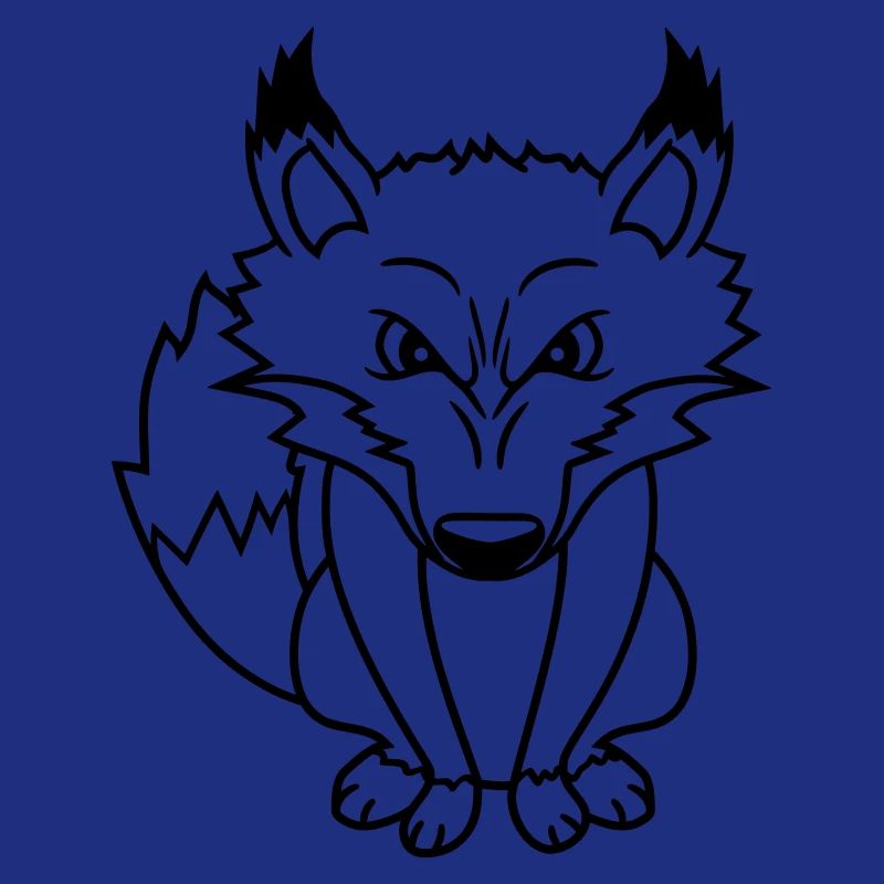 Fuchs Böser Blick Gefährlich Rotfuchs Wildes Tier