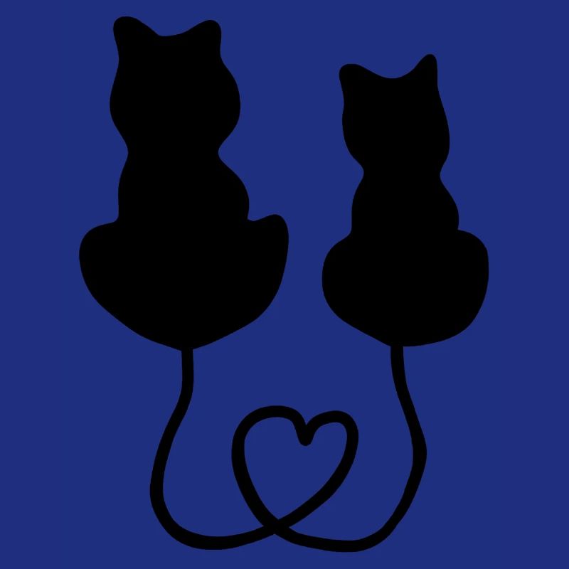 Katze Herz Liebe