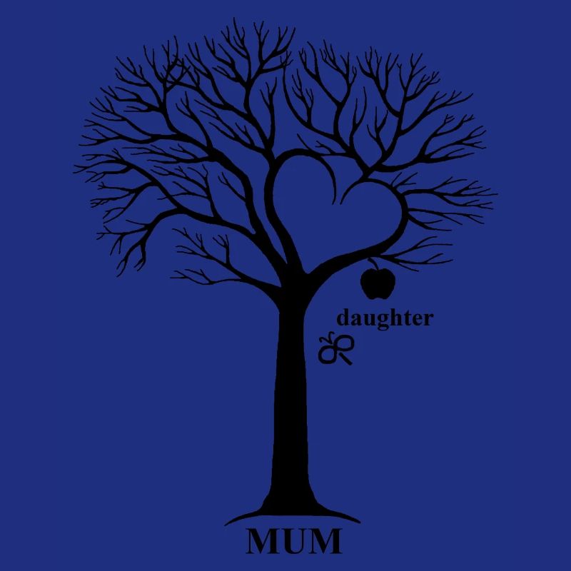 Baum Mutter Tochter Muttertag