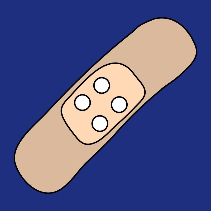 Patch, blessure, blessure, guérison, idée cadeau