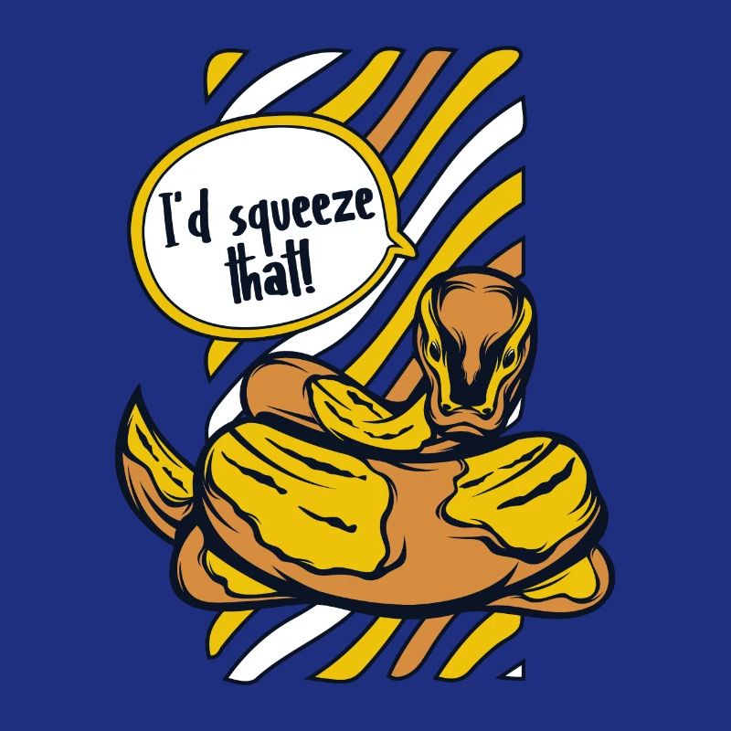 I'd Squeeze That Python Schlange Banana Ball