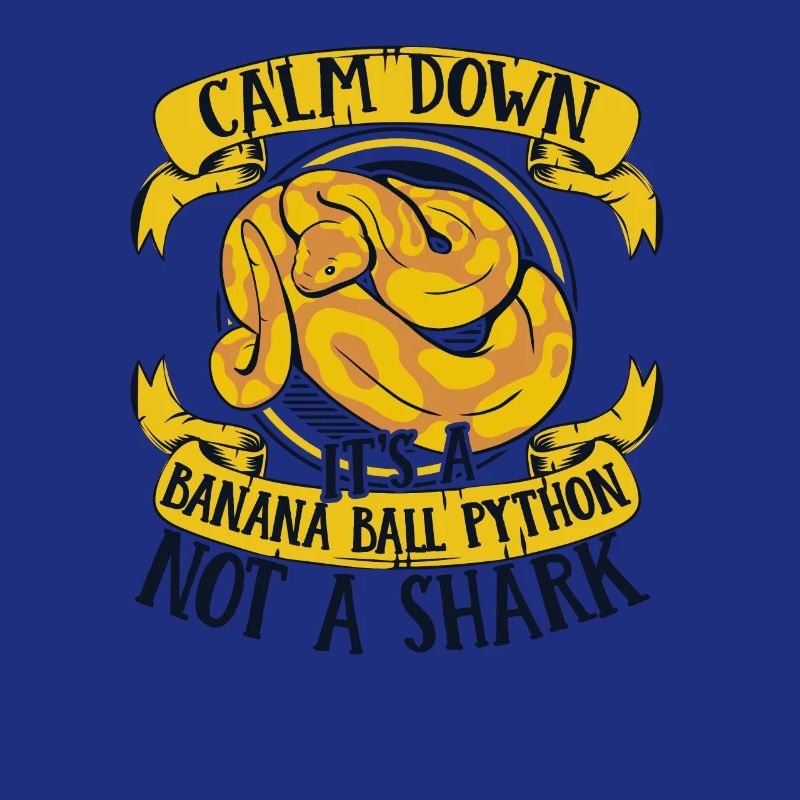 Calmez-vous, ce n’est pas une boule de banane de python de requin