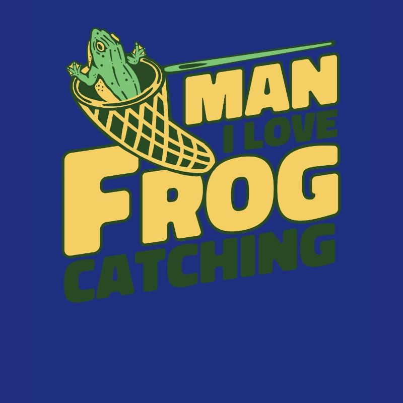 Man I Love Frog Catching Tree Frog Toad Frog