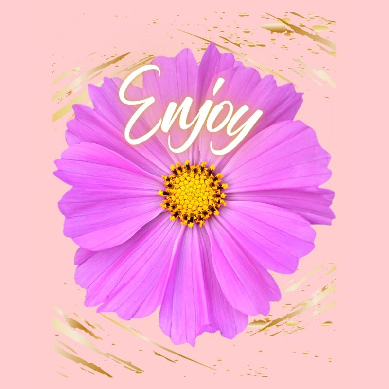 Profitez de la fleur