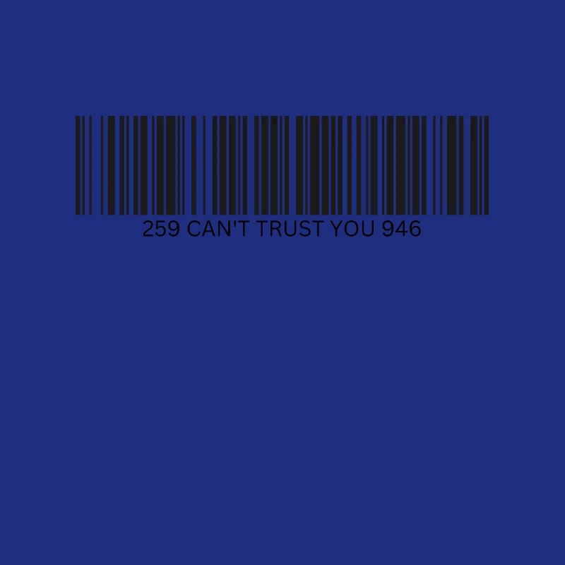 I Can't Trust You - Barcode
