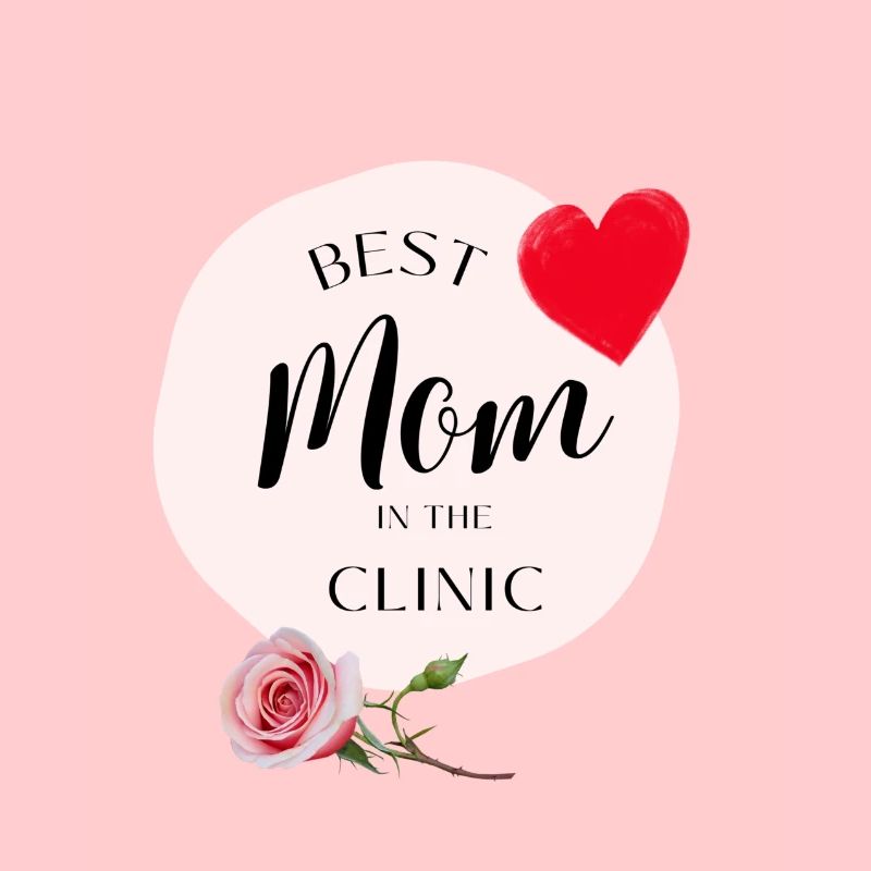 Beste Mutter in der Klinik
