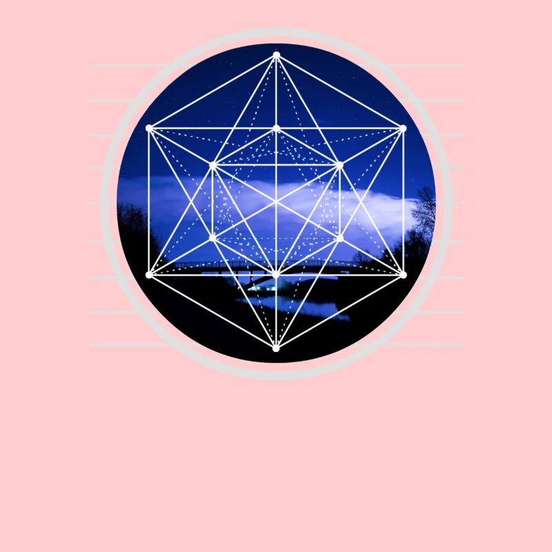 Conception graphique Metatron Hexagon Cube