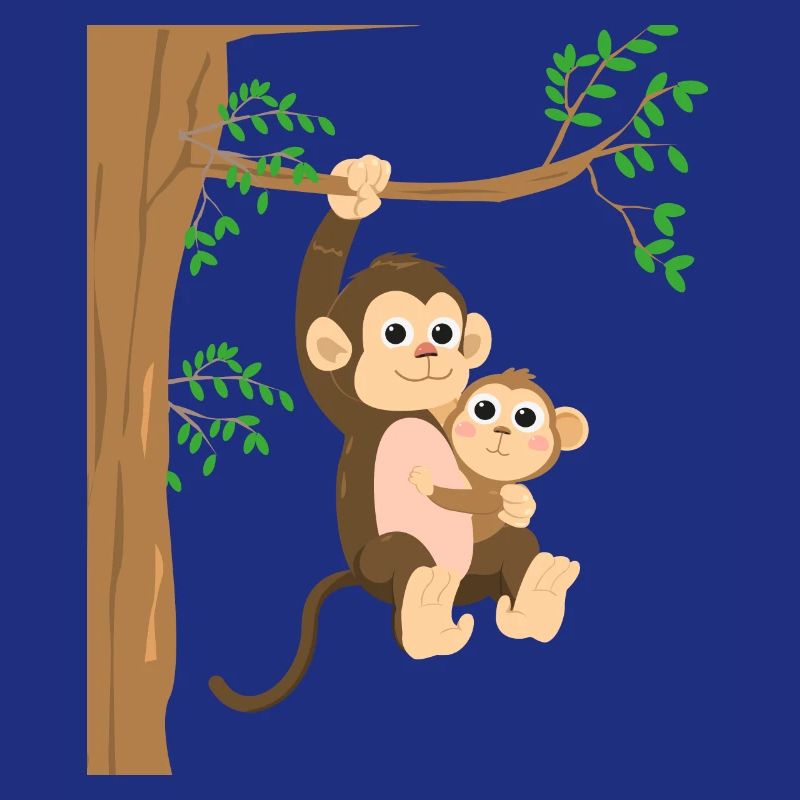 Retour à la conception du singe de la jungle