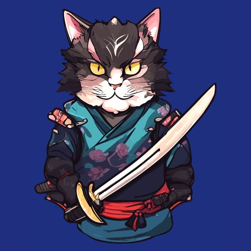 Samurai Cat #12