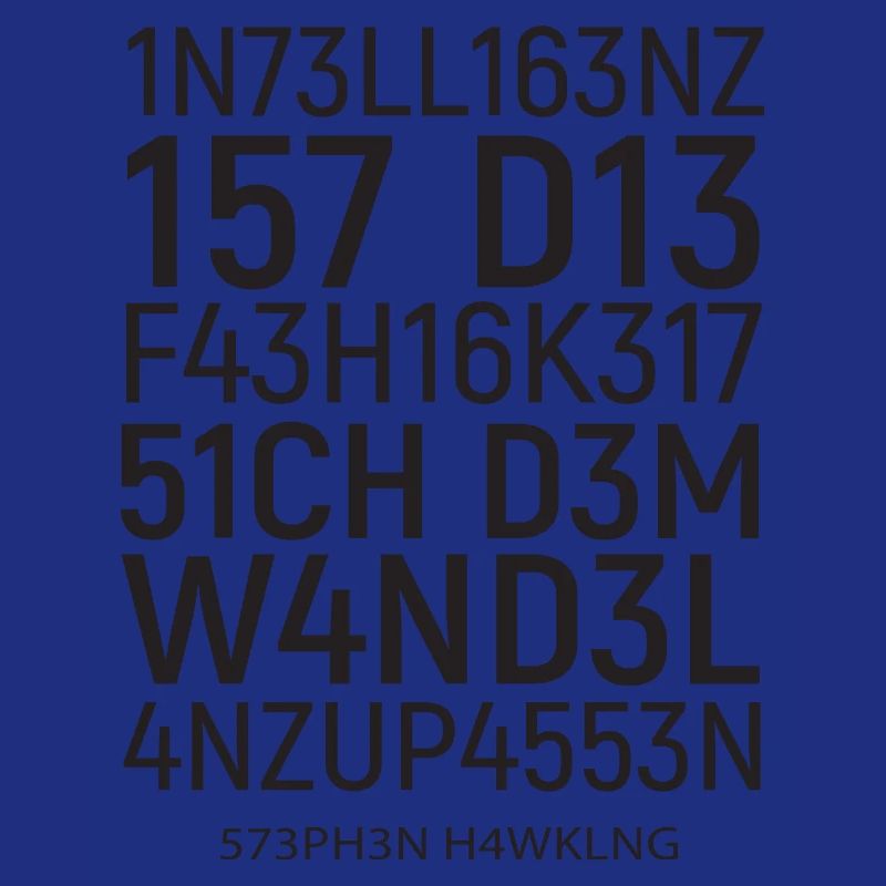 Intelligence is the ability ... Tricky, math