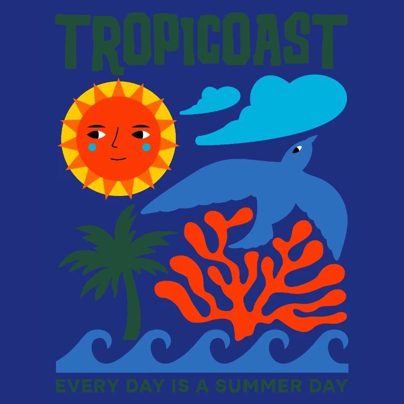 Summery retro elements