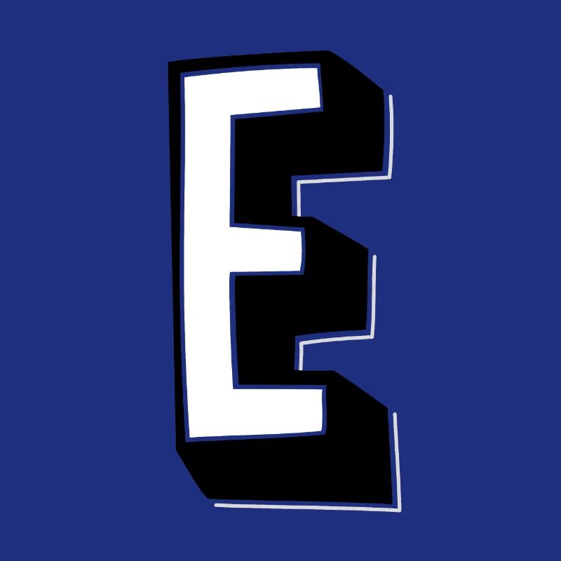 Lettre E - Alphabet E