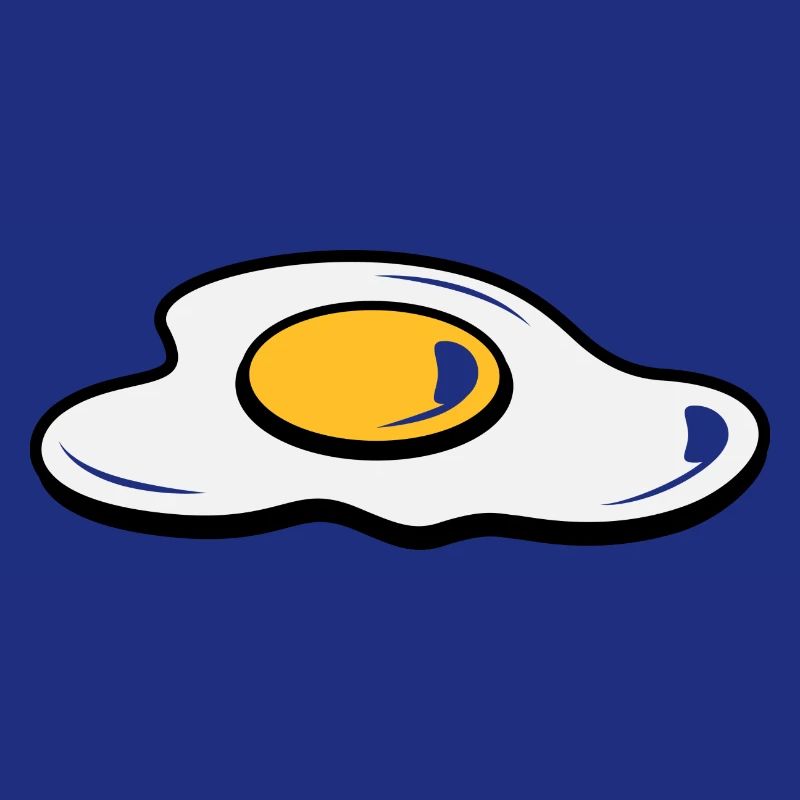 A fried egg