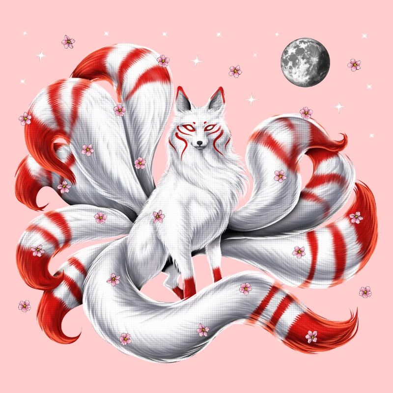 Japanese Kitsune Fox