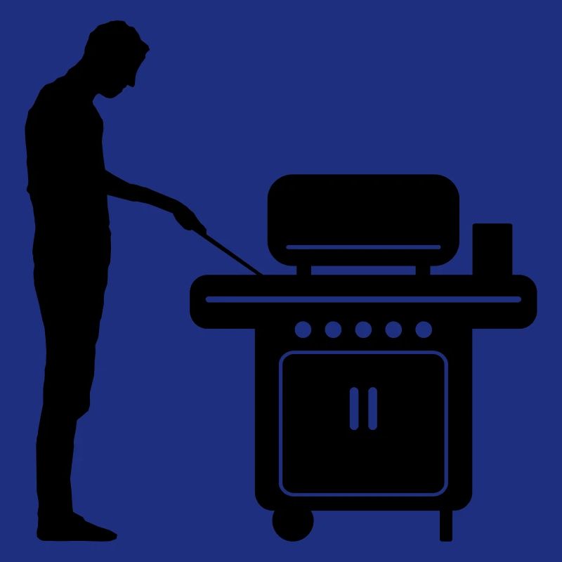 Freizeit - Mann Grill