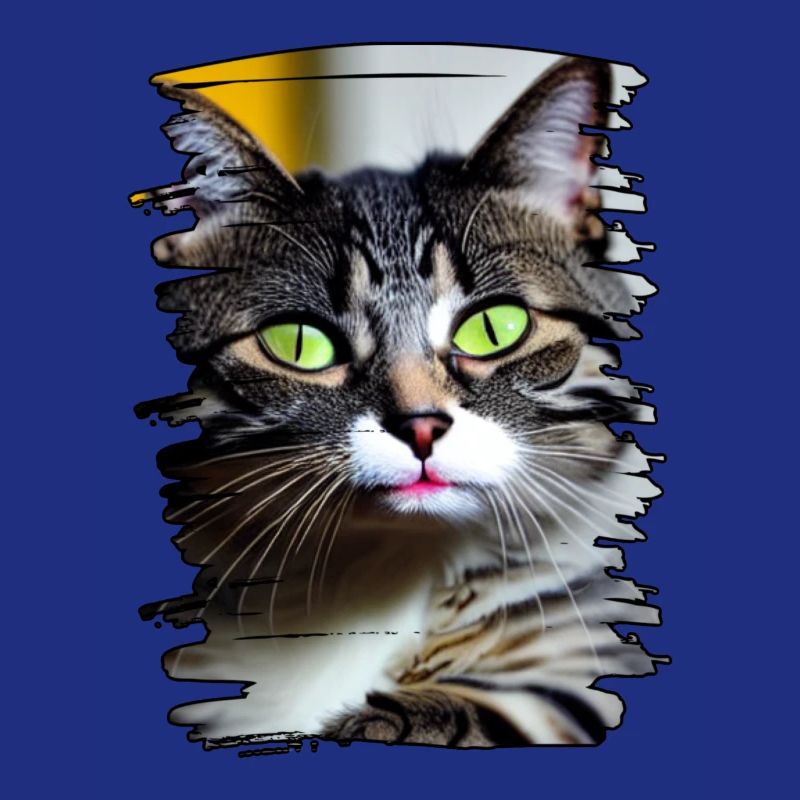 Visage de chat