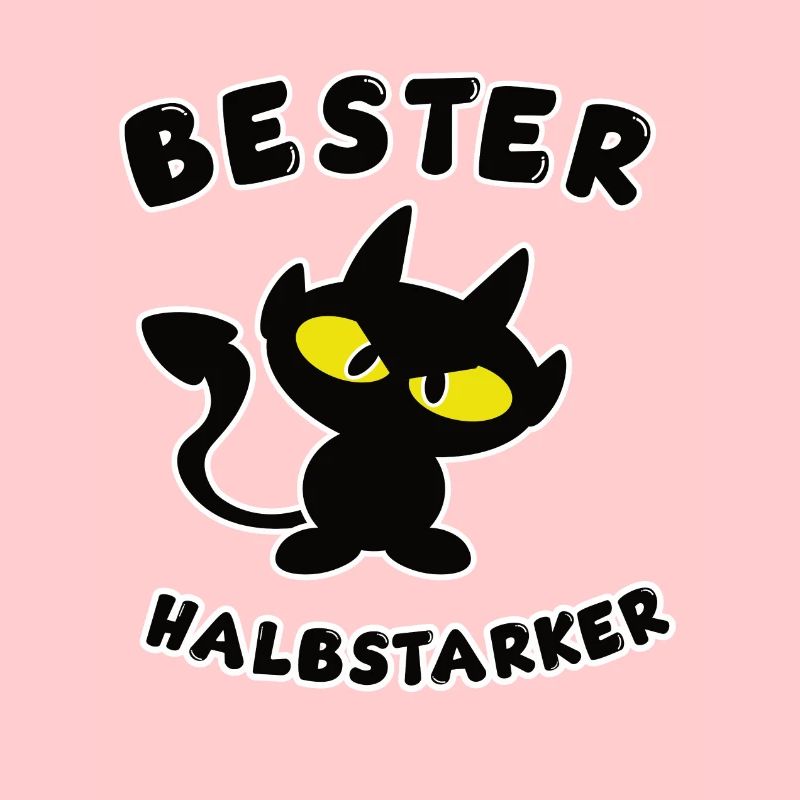 cooles bester Halbstarker Design