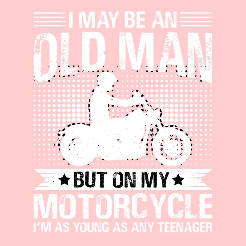 Never underestimate an old man with a motorcycle