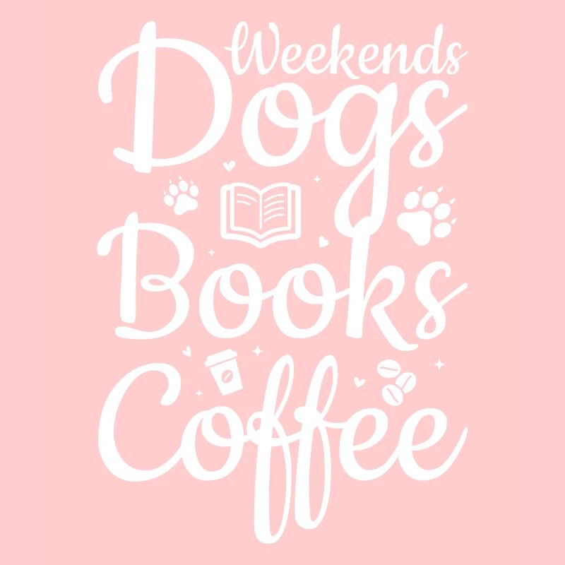 Chiens de café et livres