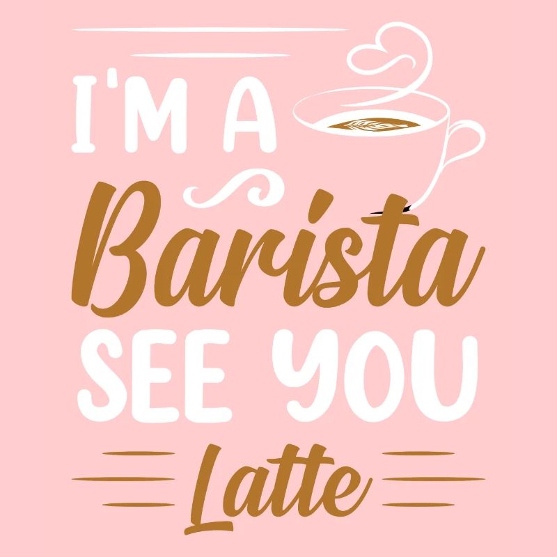 Stolzer Barista Beruf Kaffee Catering Espresso