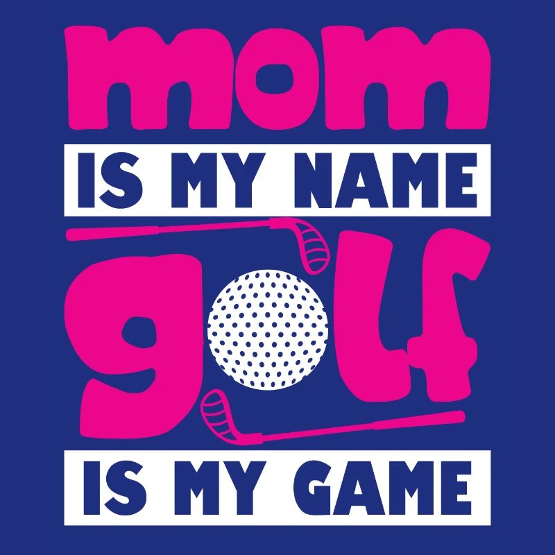 Golfspieler Golfer Golfschläger Golfen Golf Mutter