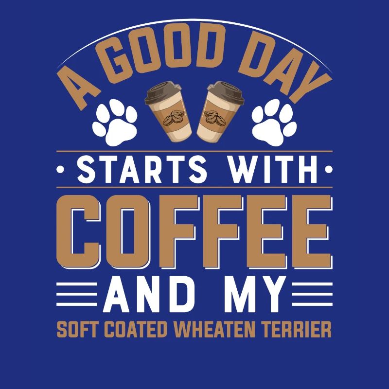 Soft Coated Wheaten Terrier Coffee Drinking Caffeine