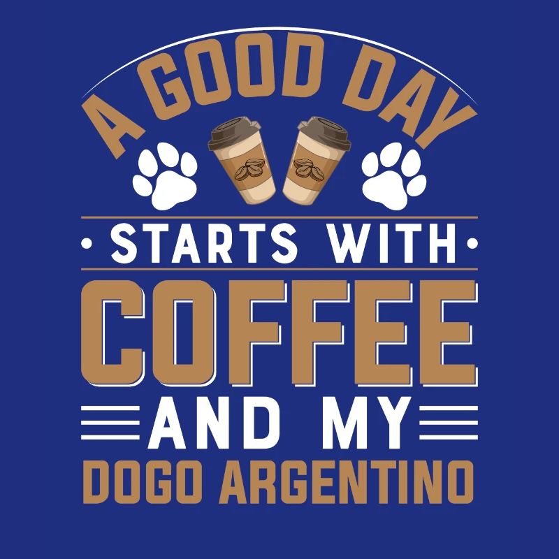Argentine Great Dane Coffee Drinking Caffeine Dogs