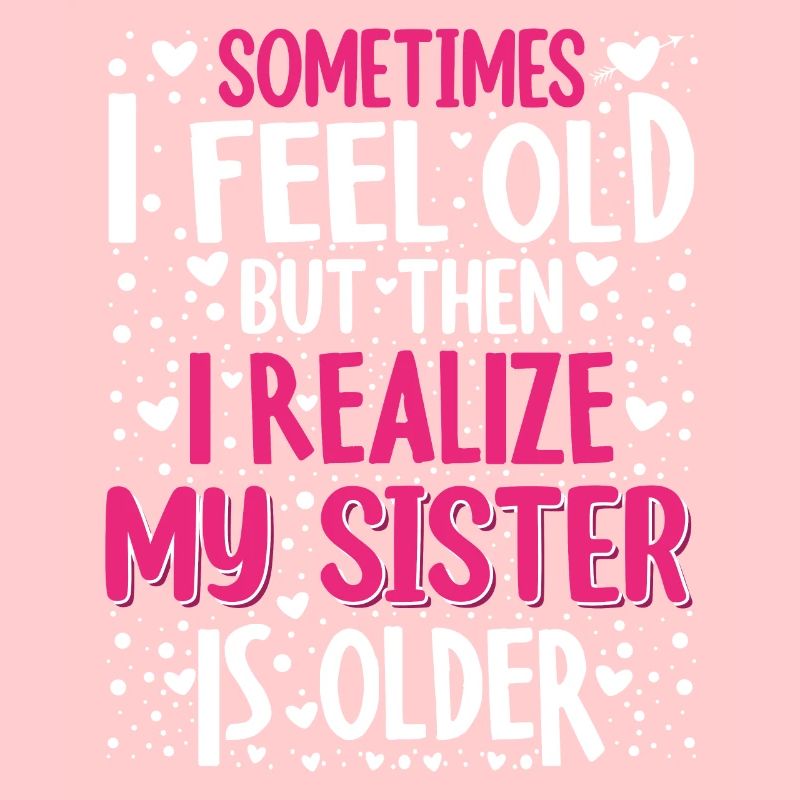 Ältere Schwester Geschwister Geburtstag Geschenk