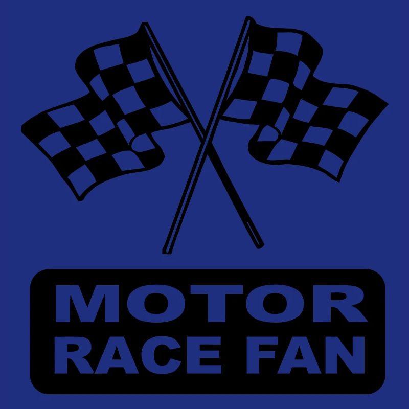 Drapeaux à damier pour le fan de course automobile
