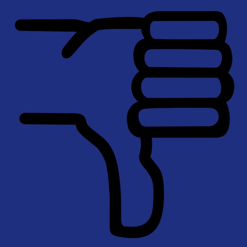 Thumbs down