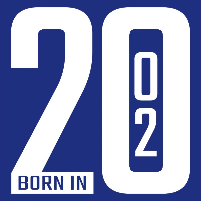 Born in 2002 white
