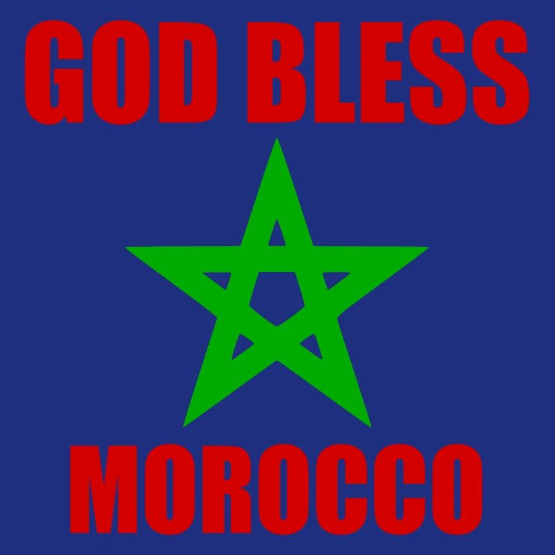 God bless morocco