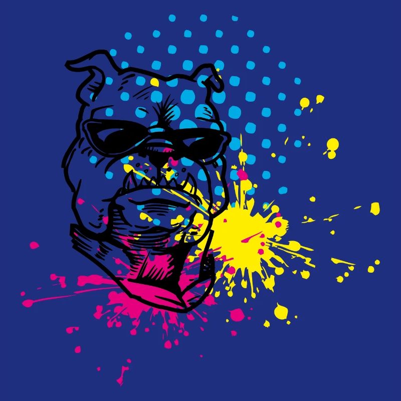 Éclaboussure de bouledogue