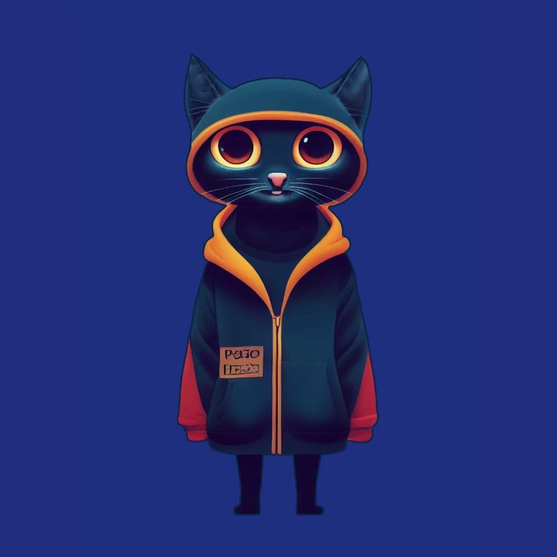 Katze mit Pulli