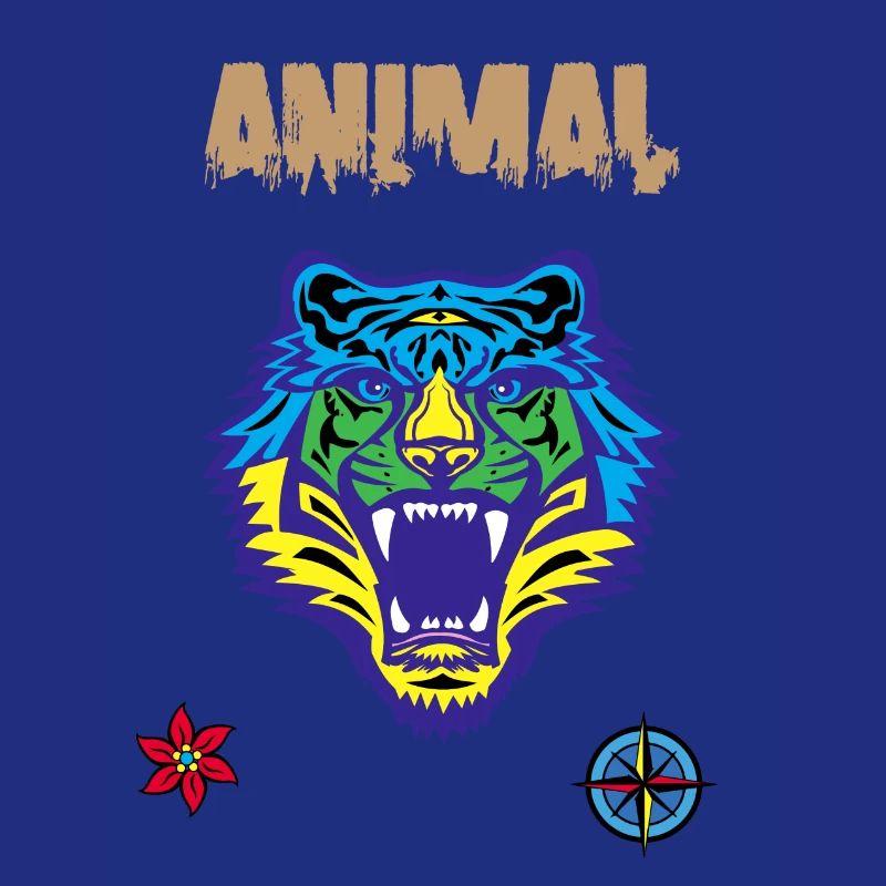 Bengal tiger scratch claw