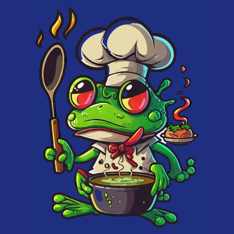 Einen Sprung kochen