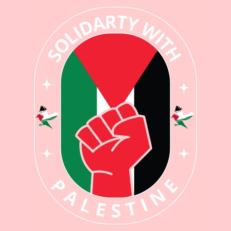 Solidarité avec la Palestine.