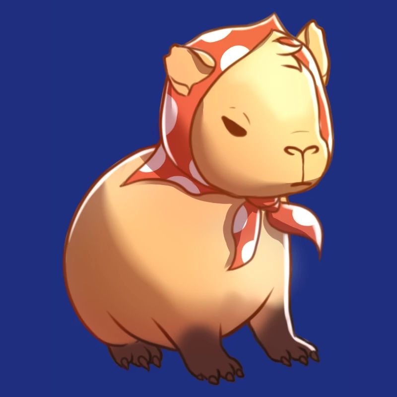 Babbushkapybara Babushka Capybara