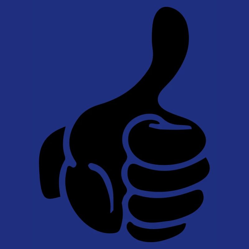 hand thumb like comic