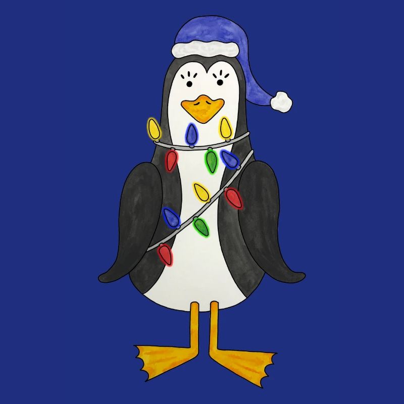 Penguin String Lights Noël Penguin Noël