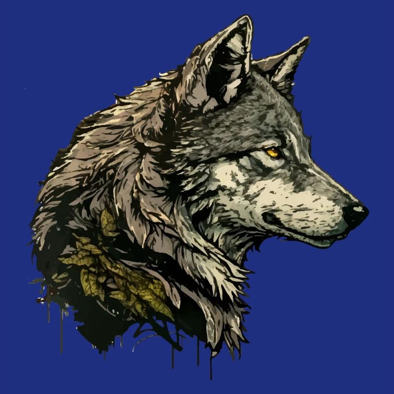 Der graue Wolf