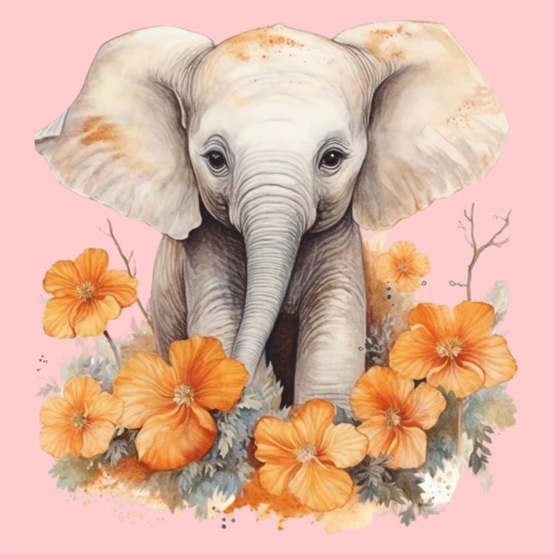 Fleur de gentil géant