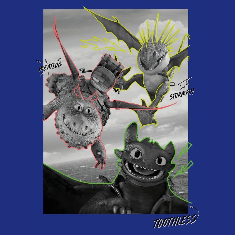 Cómo entrenar a tu dragón Flying Dragons