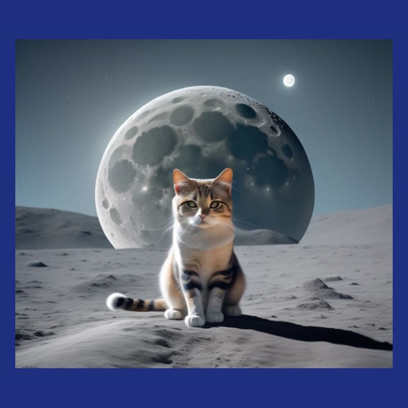 Cat on the Moon