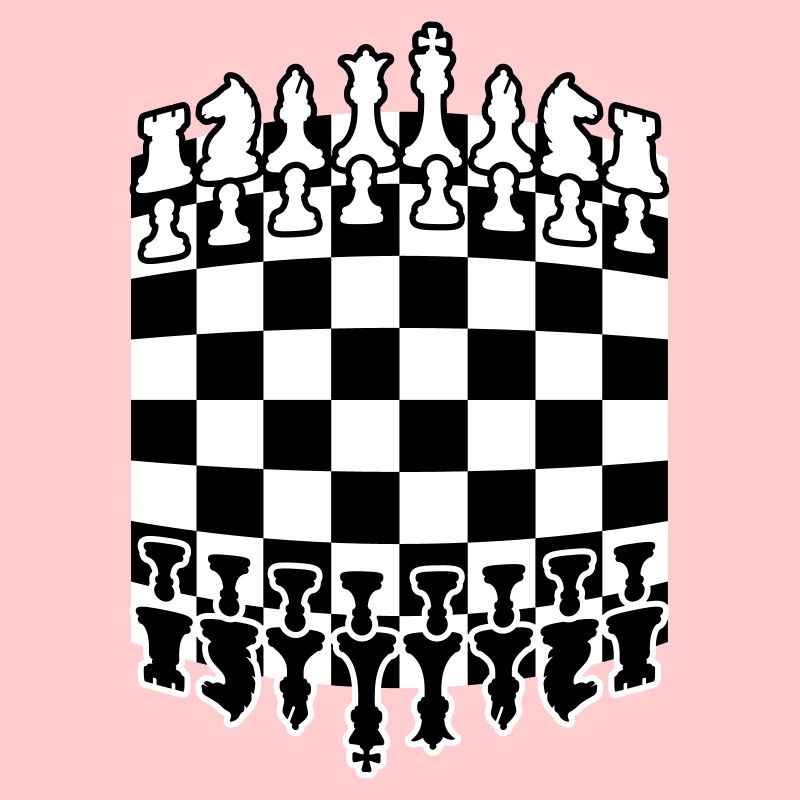 Schachbrett Muster Design