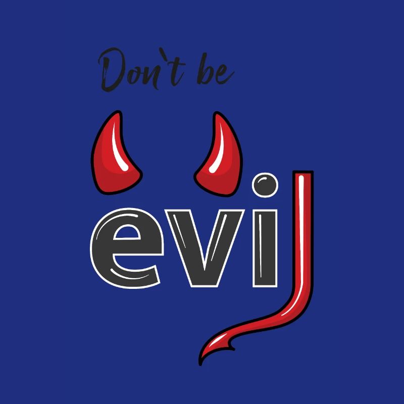 Don't be evil - Devil's Horns