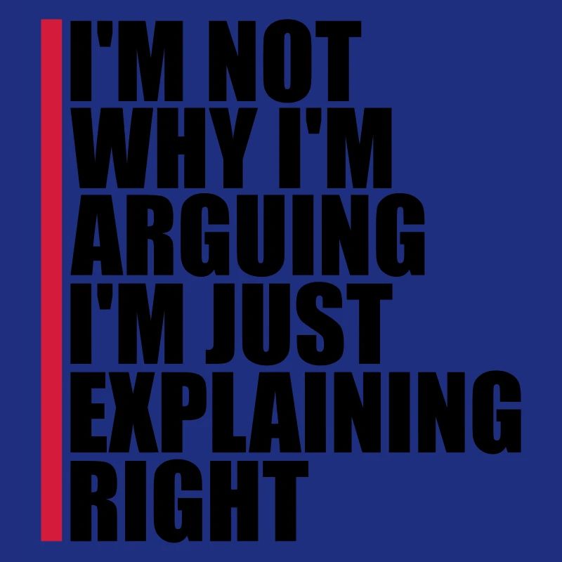 I m not arguing