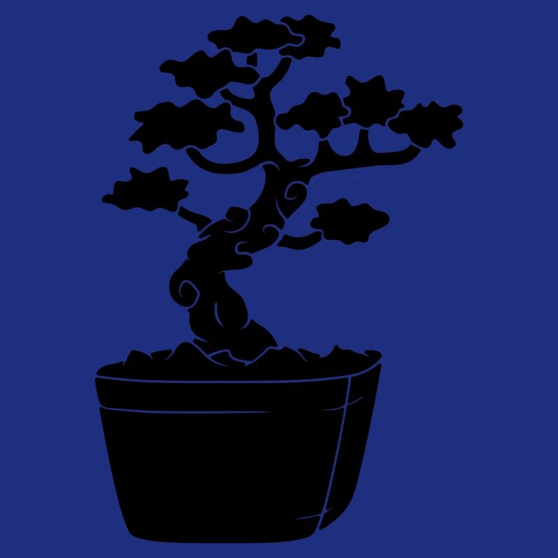 schwarzes bonsai baeumchen gaertner kleiner baum m